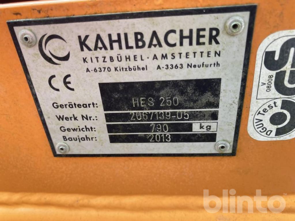 Schneepflug 2013 Kahlbacher HES 250