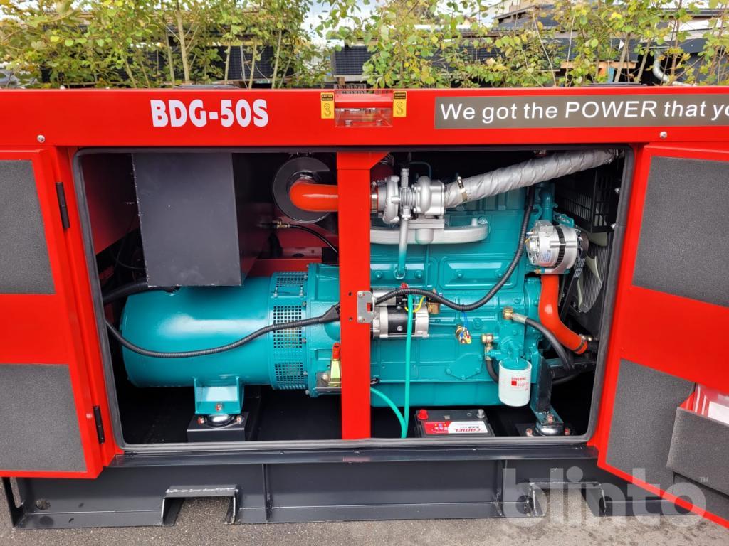 Generator 2022 BECKER BDG-50S 50 KVA