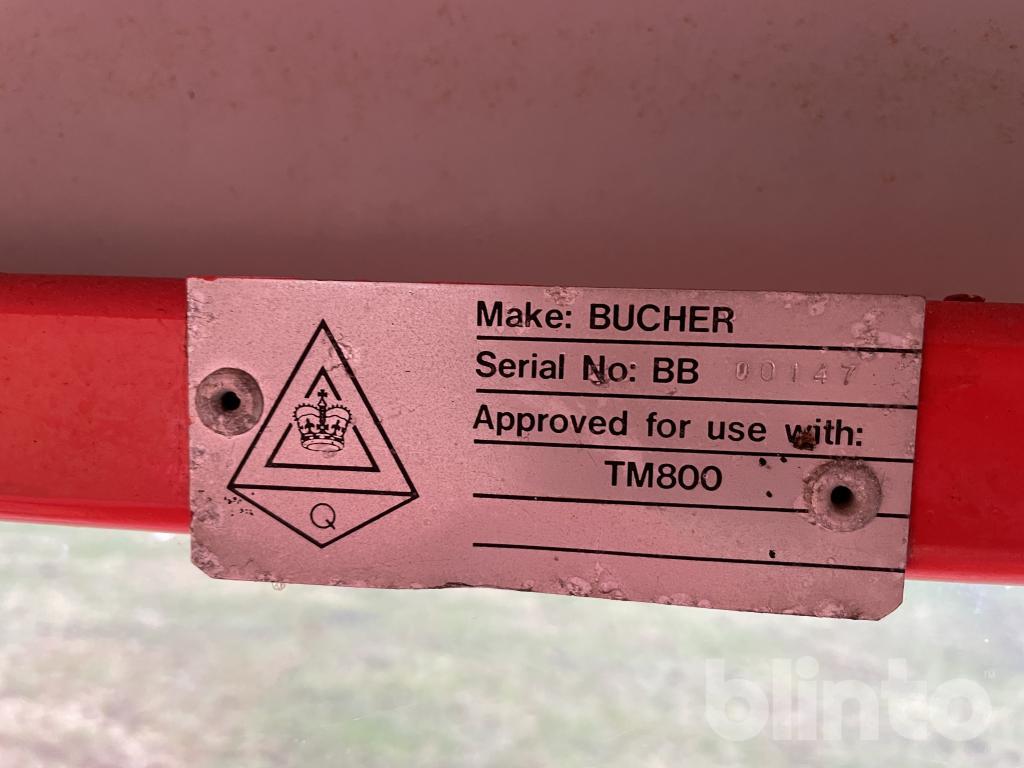 Mähtraktor Bucher TM 800