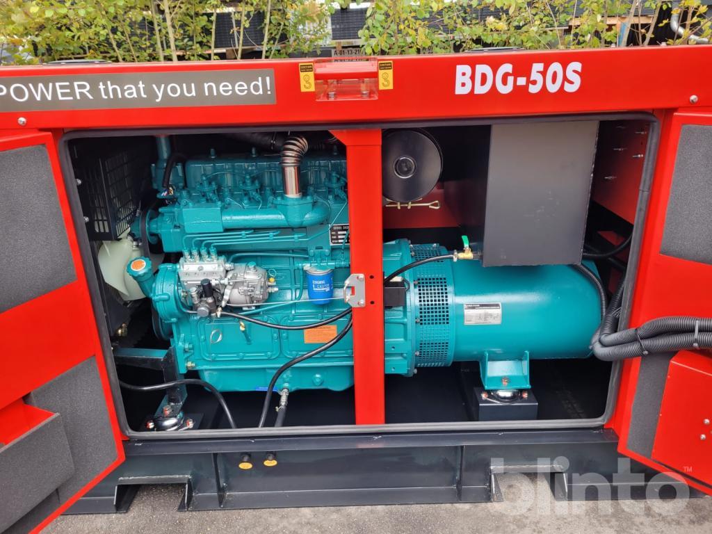 Generator 2022 BECKER BDG-50S 50 KVA
