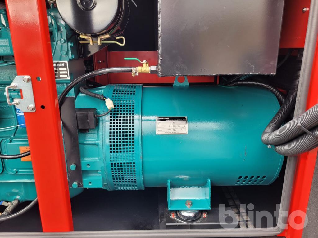 Generator 2 x UNUSED 2022 BECKER BDG-100S 100 KVA