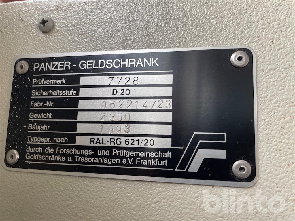 Tresor 1993 Panzer-Geldschrank