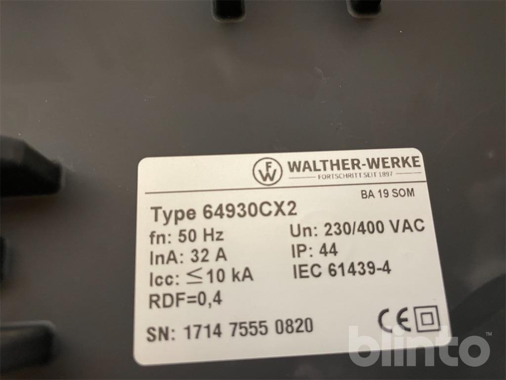 Stromverteiler Walther 64930CX2