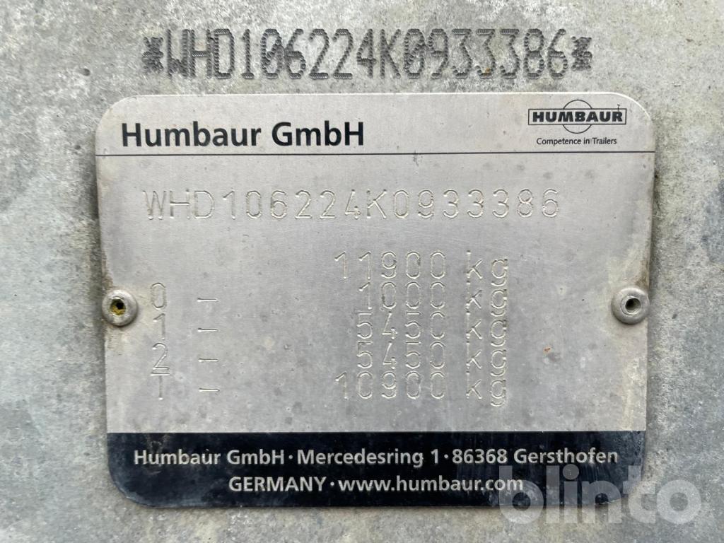 LKW – Anhänger 2019 Humbaur HBT 10 62 25 BS