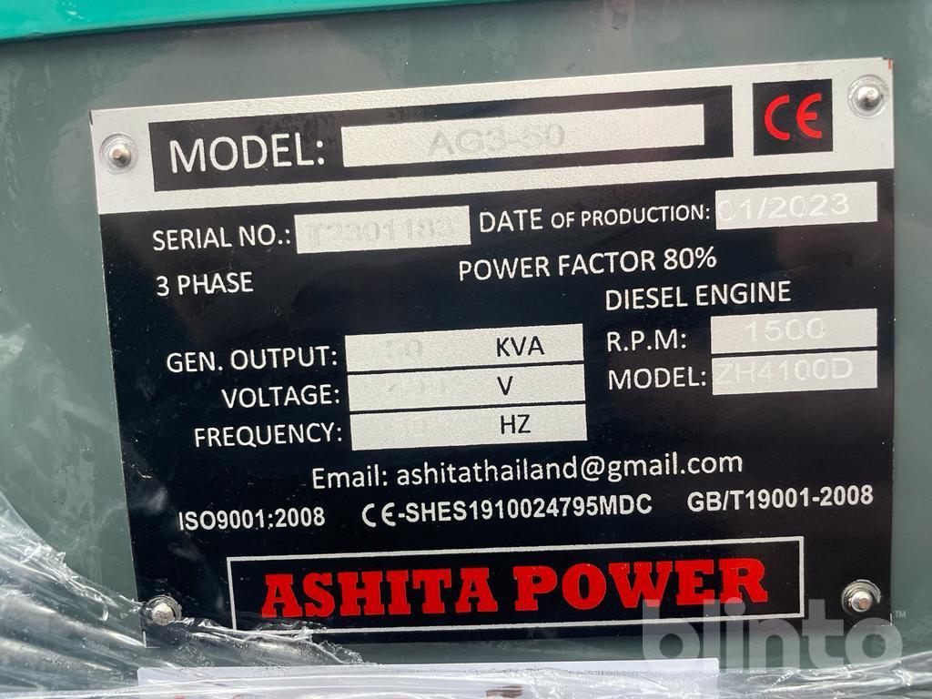 Stromgenerator 2023 Ashita Power AG3-50