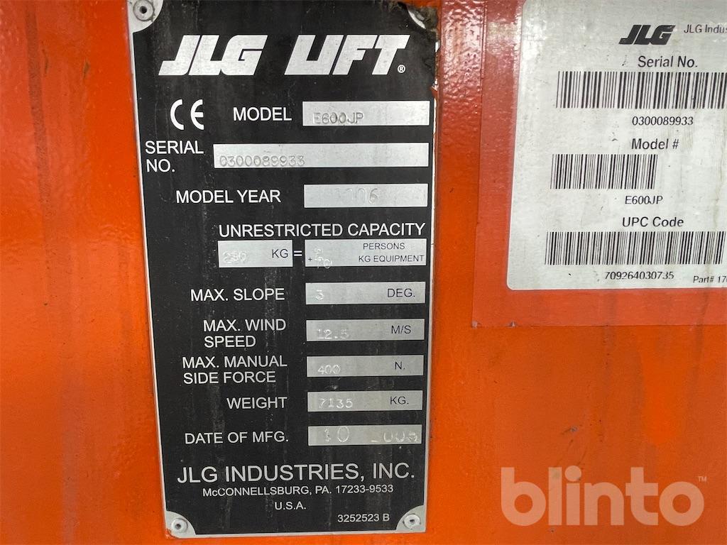 Billift - Boomlift 2006 JLG E600JP