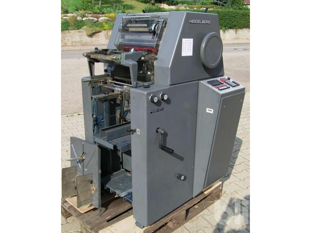Offsetdruckmaschine 1987 Heidelberger Druckmaschinen TOM