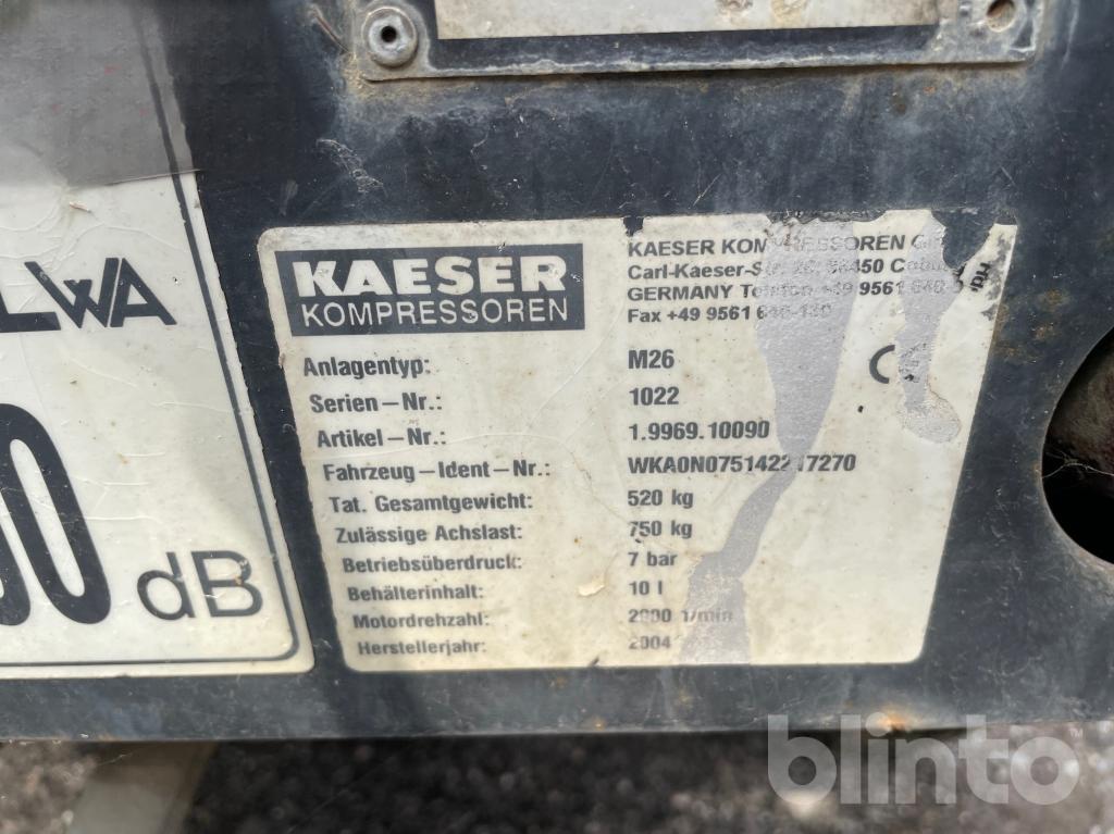 Kompressor 2004 Kaeser M 26