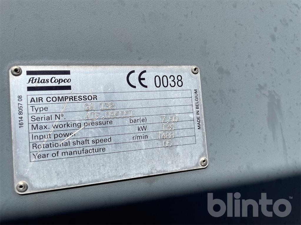 Kompressor 2005 Atlas Copco GA 132
