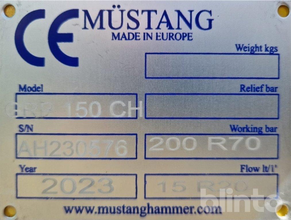 Abbruch / Sortiergreifer 2023 Mustang  GPR150CH UNUSED