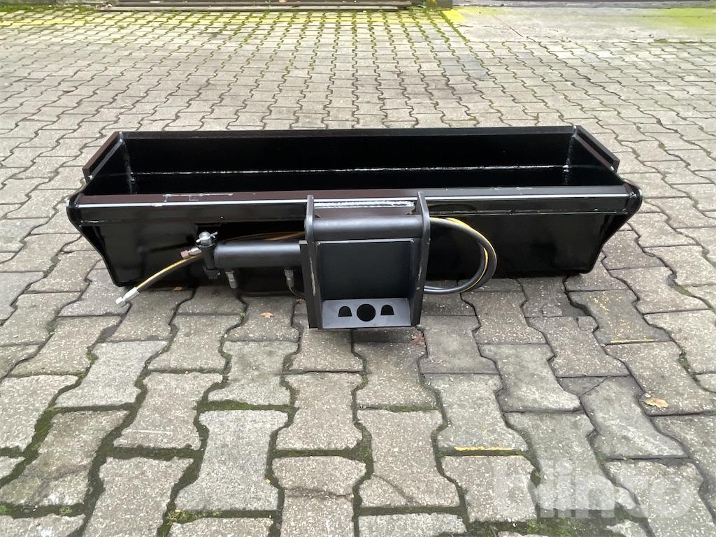Baggerschaufel Baggerschaufel 120cm hydraulisch MS01 Radlader Minibagger Schaufel Schwarz unused/Neu