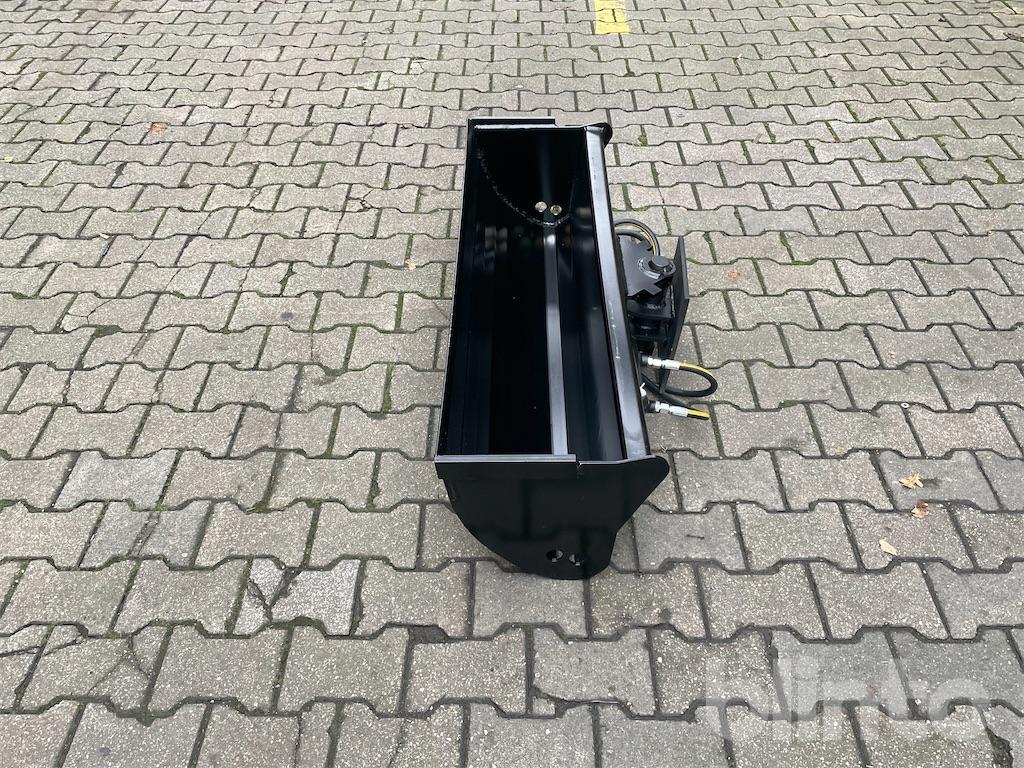 Baggerschaufel Baggerschaufel 120cm hydraulisch Universal Anbau Radlader Minibagger Schaufel