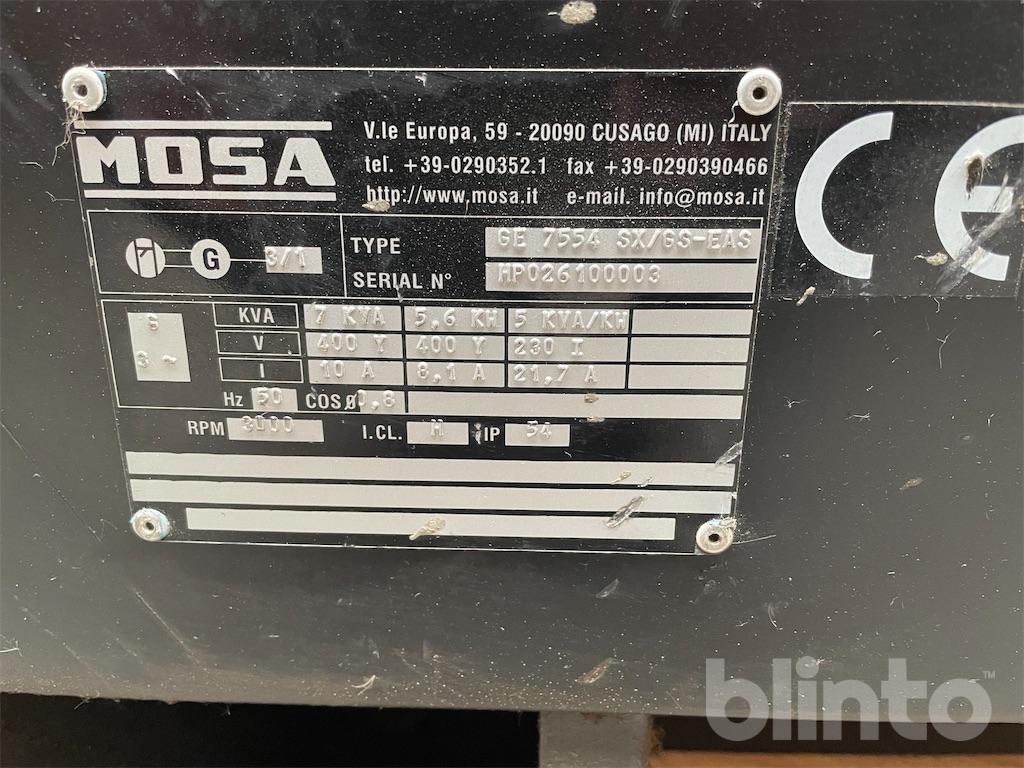 Generator MOSA GE 7554 SX / GS-EAS