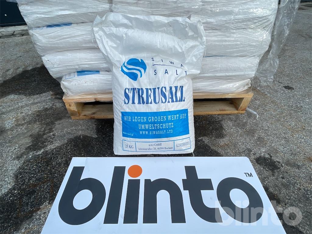 Streusalz 1000 kg (40x25kg) Streusalz Siwa Salt hochwertiges Auftausalz Winterdienst Streugut