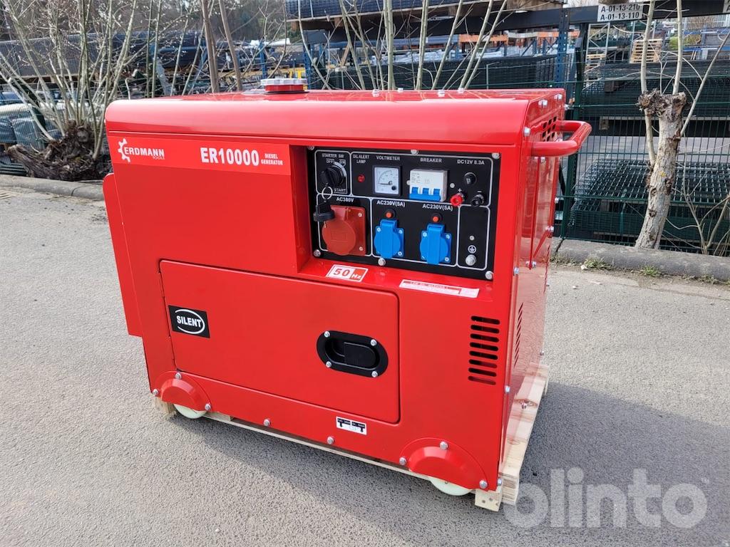 Generator 2023 Erdmann Tools ER10000 UNUSED