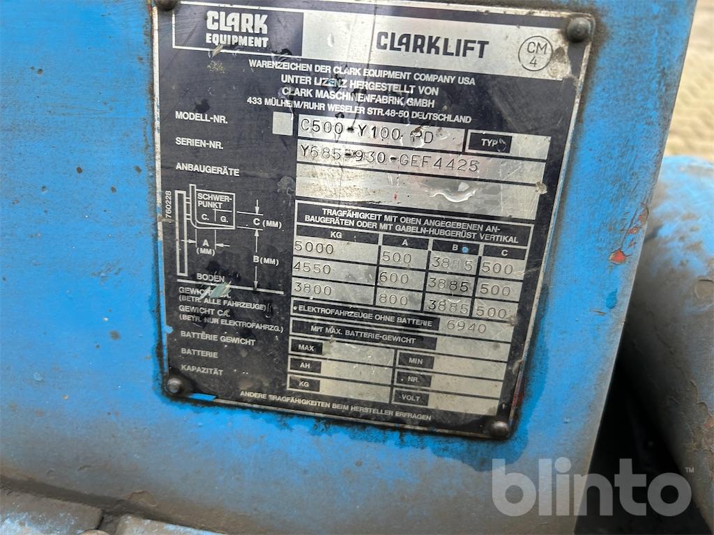 Gabelstapler Defekt Clark C500-Y100PD Iron pig Defekt