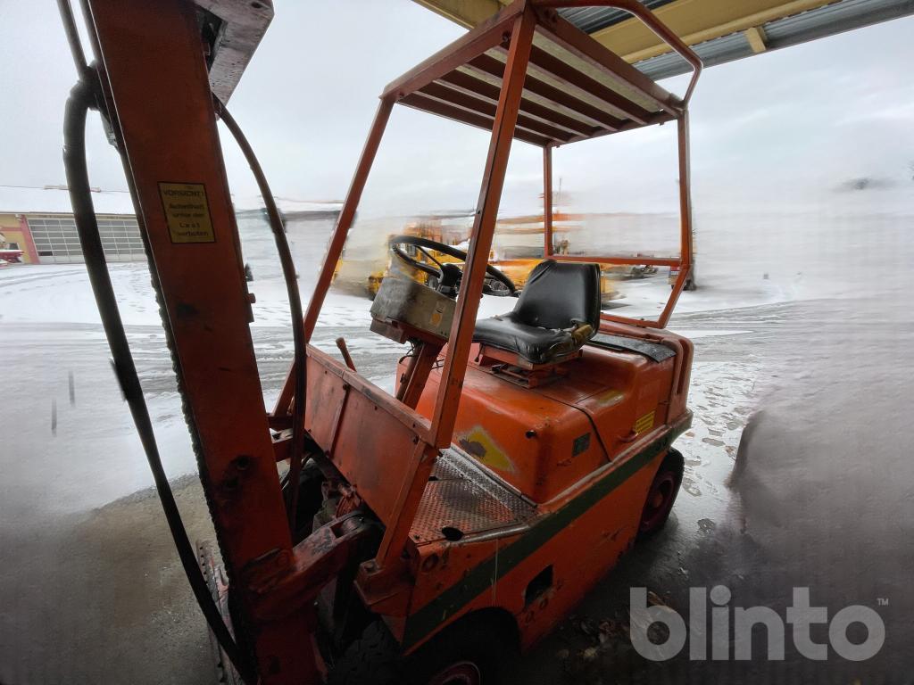 Gabelstapler 1960 Maschinenfabrik Esslingen DG 2A Blinto